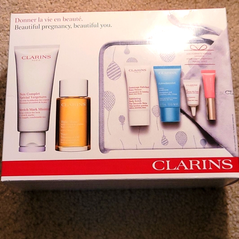 Clarins Paris Beautiful Pregnancy, Beautiful you.